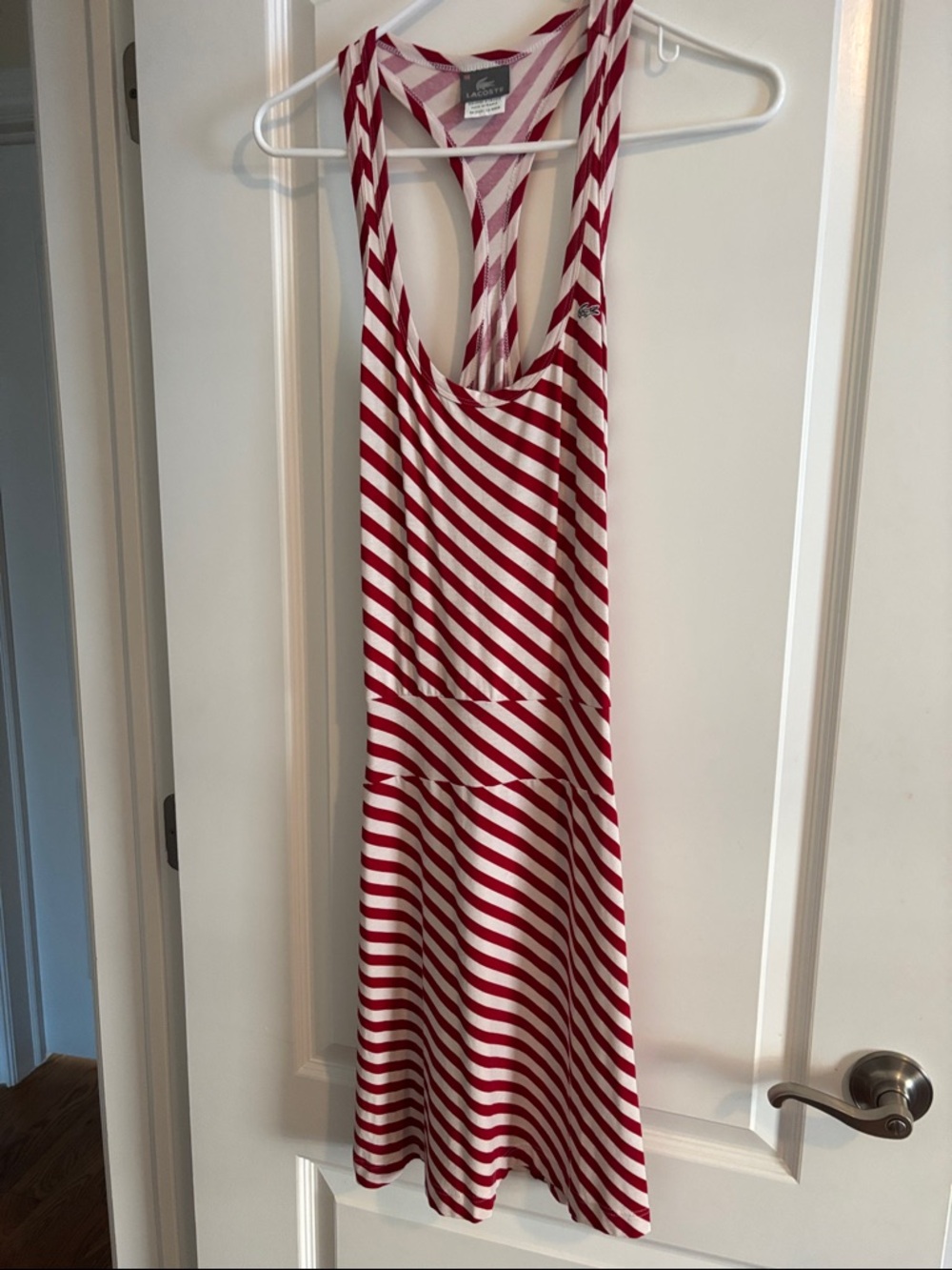 Mini stripped summer dress